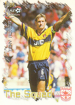 Tony Adams Arsenal 1999 Futera Fans' Selection #10